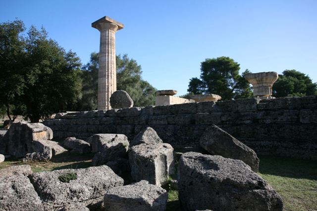Ancient Olympia - Temple of Zeus